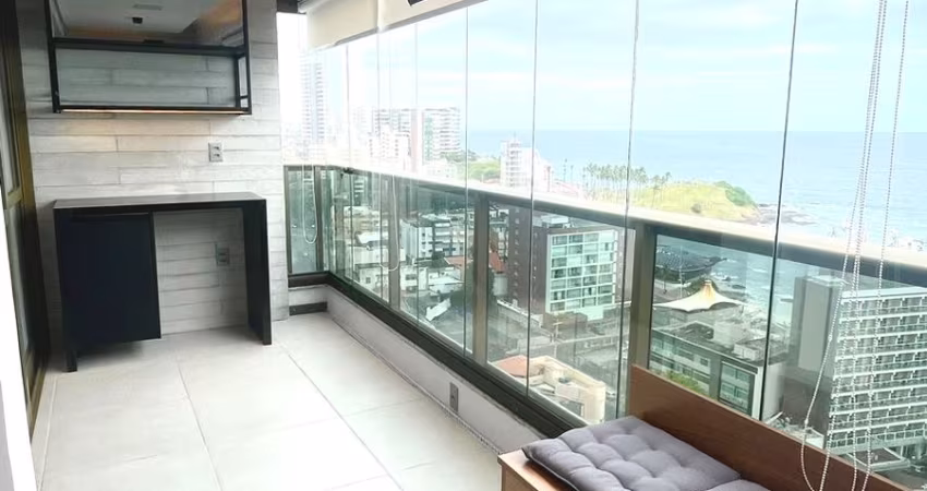 Apartamento à venda na Barra, 1/4, varanda, finamente decorado, 50 m, Slavador Ba