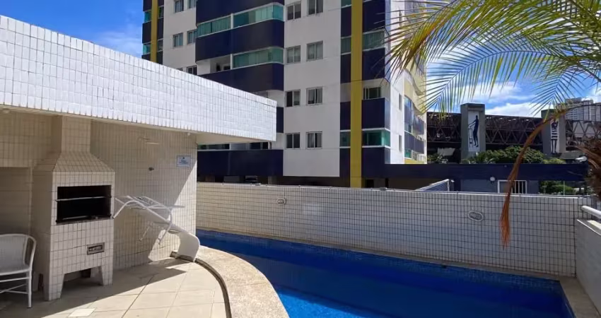 Apartamento para locação, 1/4, sala, varanda, vista mar, vaga garagem