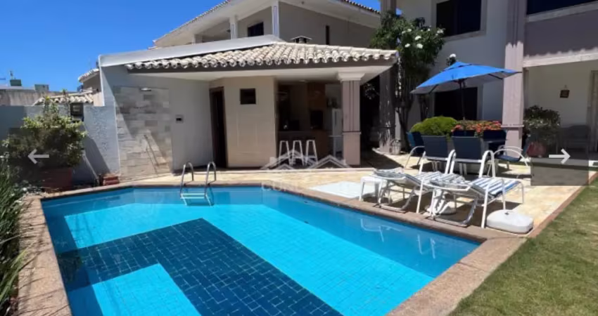 Casa para locação em condomínio com 02 pavimentos,3/4, suite, varanda, 03 vagas garagem