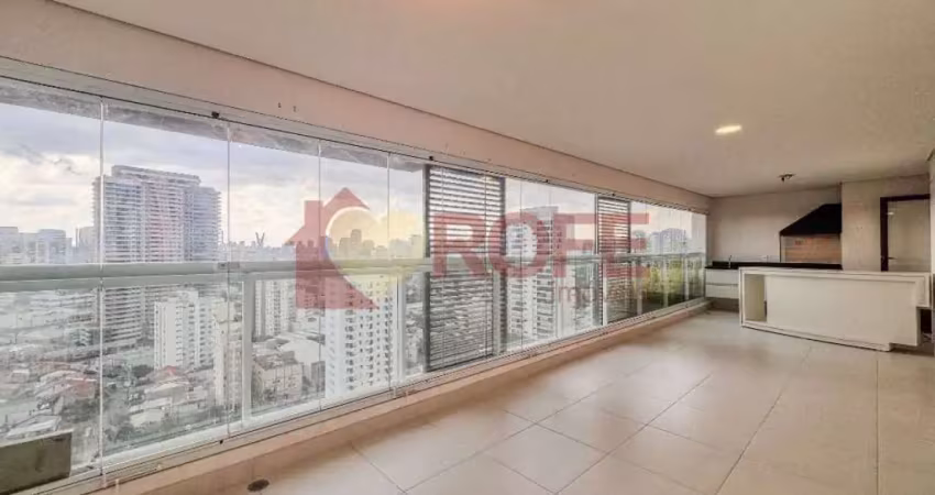 Apartamento andar alto 178 m² com 3 suítes, 3 vagas, varanda gourmet à venda, bairro brooklin