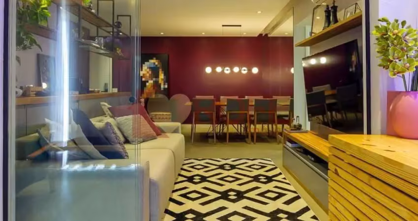 Apartamento com 2 dormitórios à venda, 74 m² por r$ 1.180,000,00 - brooklin - são paulo/sp