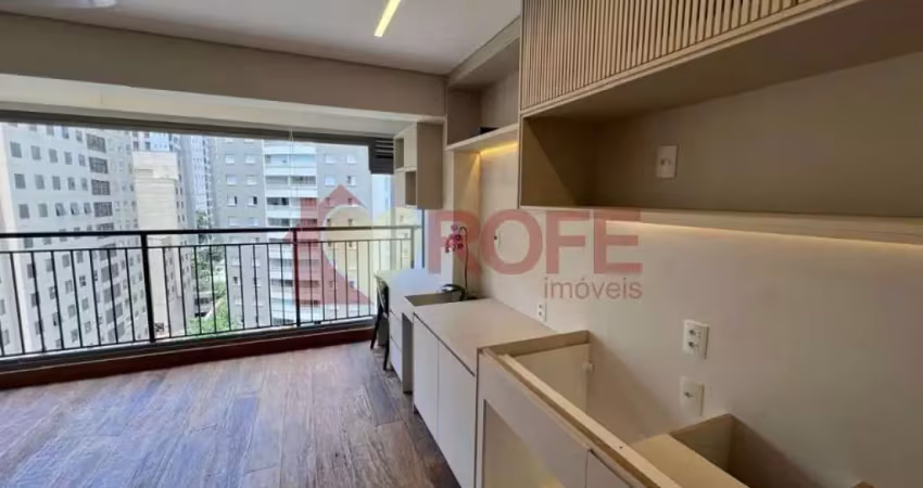 Apartamento com 1 dormitório à venda, 25 m² por r$ 515.000,00 - moema - são paulo/sp
