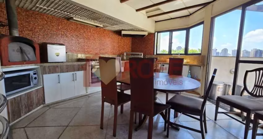 Cobertura com 4 dormitórios à venda, 400 m² - brooklin paulista - são paulo/sp