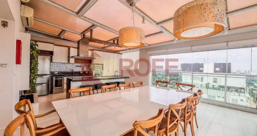 Cobertura com 2 dormitórios à venda, 171 m²  - campo belo - são paulo/sp