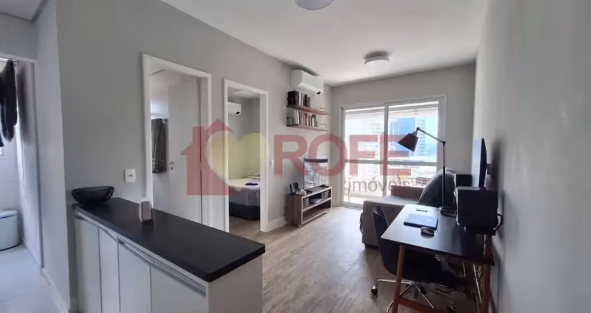 Apartamento com 1 quarto (suíte) à venda, 50 m² por r$ 750.000,00 - brooklin - são paulo/sp