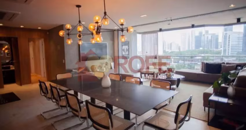 Apartamento com 4 dormitórios à venda, 197 m² por r$ 3.450.000,00 - brooklin - são paulo/sp