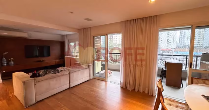 Apartamento tipo para venda moema com 3 quartos, sendo 2 suítes, 128m²