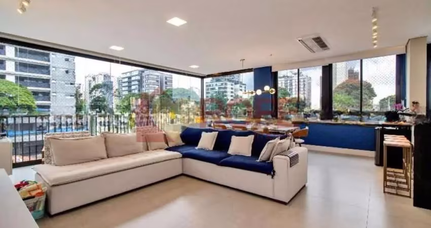 Apartamento à venda, 160 m² por r$ 3.180.000,00 - campo belo - são paulo/sp
