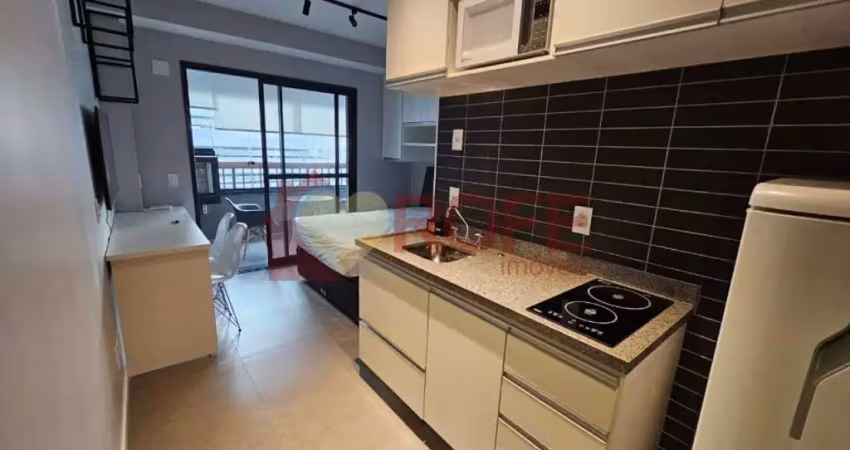 Studio com 1 dormitório para alugar, 25 m² por r$ 3.550,00/mês - brooklin - são paulo/sp