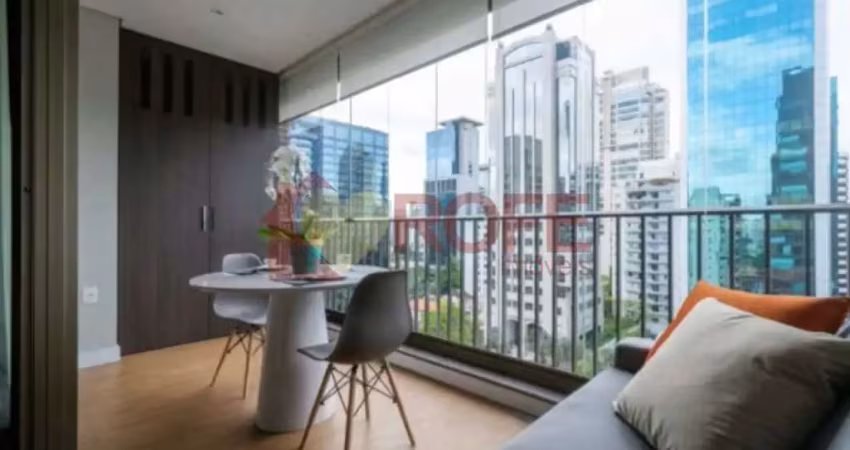 Apartamento com 1 dormitório à venda, 65 m² por r$ 2.100.000,00 - itaim bibi - são paulo/sp