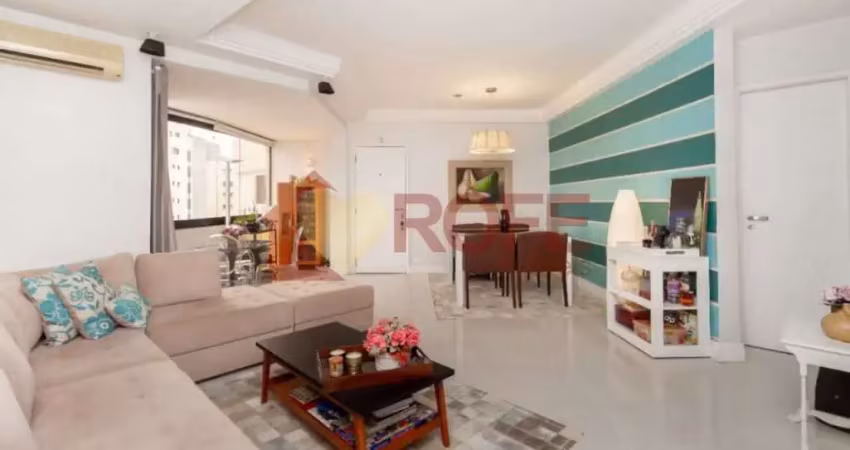 Apartamento com 3 dormitórios à venda, 112 m²  - moema - são paulo/sp