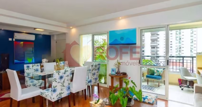 Apartamento moema 128m², 03 dormitórios(02 suítes), 02 vagas de garagem