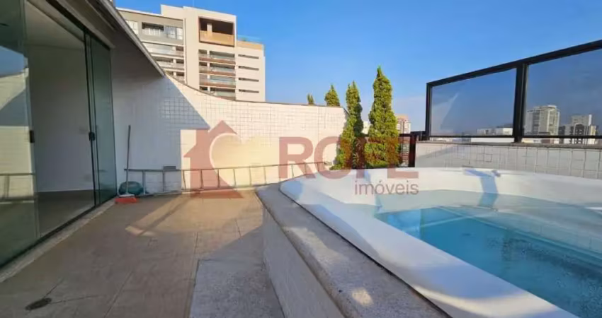Cobertura à venda, 98m², 2 quartos(1 suíte), varanda, jacuzzi, 1 vaga. campo belo - são paulo/sp