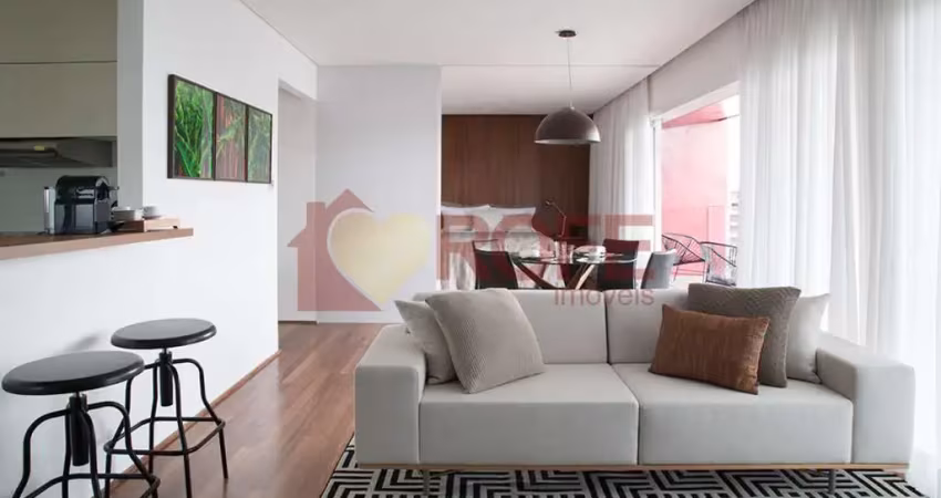 Apartamento de alto padrão no edifício triplo ? 95 m² na vila olímpia