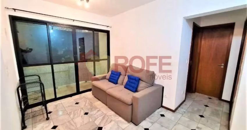 Apartamento com 1 dormitório para alugar, 48 m² por r$ 4.550,00/mês - moema pássaros - são paulo/sp