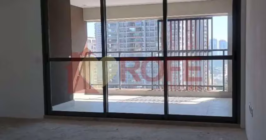 74m², 2 dormitórios, 1 vaga, 2 suites e lavabo, churrasqueira a carvão.