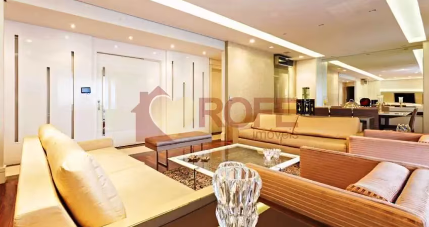 Apartamento de 369m² na vila nova conceição, 4 suítes e 5 vagas, lazer e localização incríveis