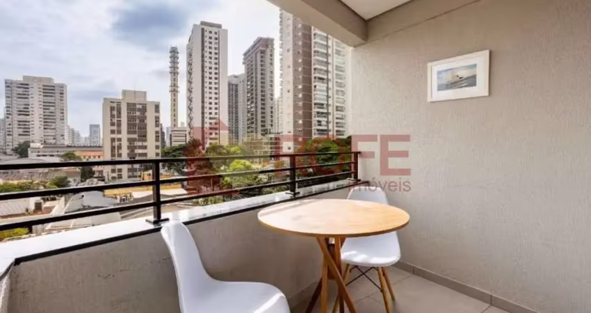 Studio com 1 dormitório à venda, 25 m² por r$ 530.000,00 - brooklin - são paulo/sp