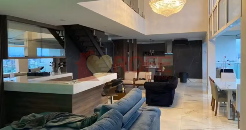 Cobertura com 2 dormitórios à venda, 240 m² por r$ 3.700.000,00 - campo belo - são paulo/sp