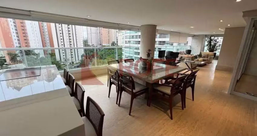 Apartamento com 4 dormitórios à venda, 335 m² por r$ 13.500.000,00 - vila uberabinha - são paulo/sp