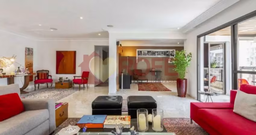 Apartamento com 4 dormitórios à venda, 320 m² por r$ 9.590.000,00 - moema - são paulo/sp