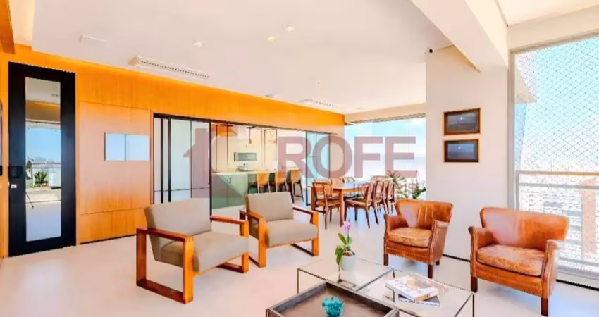 Cobertura com 3 dormitórios à venda, 252 m² por r$ 9.990.000,00 - moema - são paulo/sp