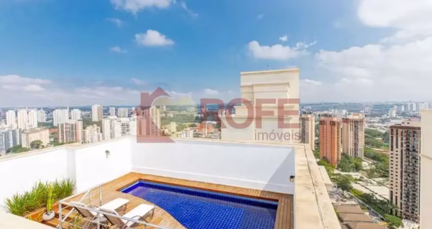 Cobertura com 4 dormitórios à venda, 311 m² por r$ 3.190.000,00 -  santo amaro - são paulo/sp