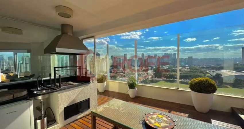 Apartamento à venda, 420 m² por r$ 8.695.000,00 - brooklin - são paulo/sp