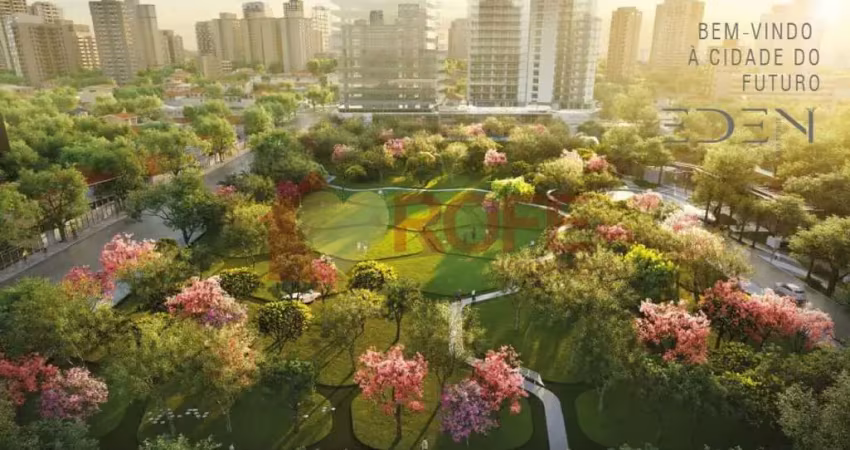Cobertura duplex à venda, 438m², 3 suítes, por r$ 10.900.000,00, cyrela casa éden by yoo, brooklin