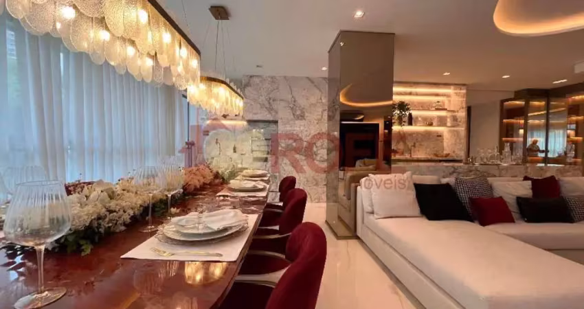 Apartamento com 3 dormitórios à venda, 162 m² por r$ 2.270.000,00 - jardim das acácias - são paulo/s