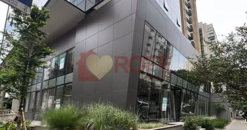 Loja/cj comercial triple a - 1.200m² 20 vagas em prédio comercial em moema, sp