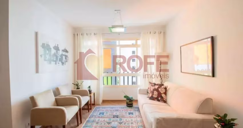 Apartamento com 2 dormitórios à venda, 83 m² por r$ 1.290.000 - moema índios, fora da rota de avião.