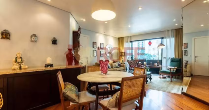 Apartamento moema | 141 m2, lazer e localização excelentes!!!