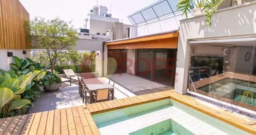 Cobertura com 4 dormitórios à venda, 400 m² por r$ 7.800.000,00 - moema - são paulo/sp