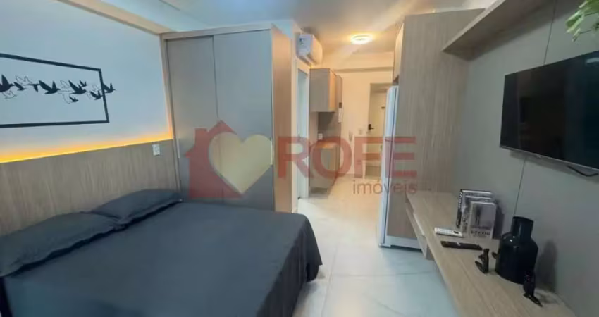 Studio com 1 dormitório para alugar, 25 m² - brooklin - são paulo/sp mobiliado