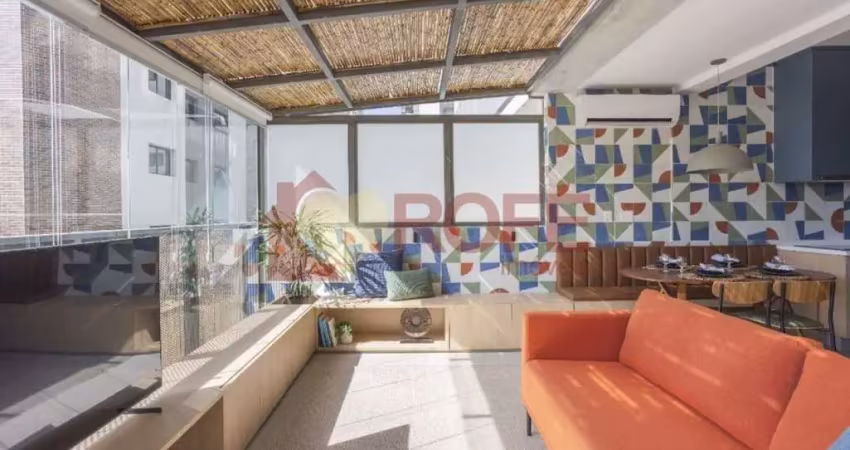 Apartamento com 1 dormitório para alugar, 50 m² por r$ 7.955,00/mês - moema - são paulo/sp