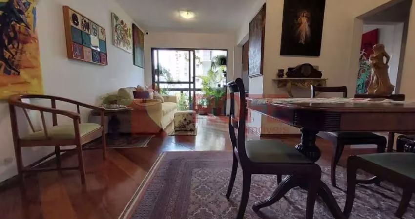 Apartamento semi mobiliado para locação com 3 dormitórios e 2 vagas - moema índios/sp