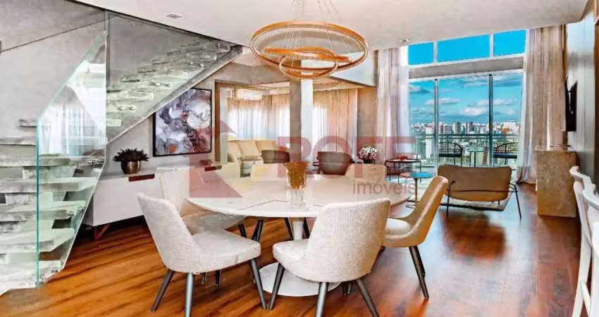 Apartamento duplex mobiliado 164 m² no brooklin: luxo e exclusividade no florida penthouse
