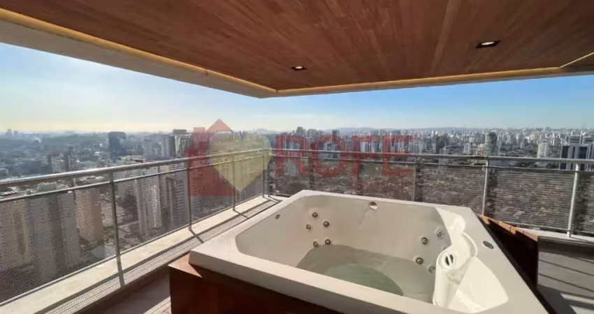 Loft exclusivo 68m² à venda no brooklin: vista panorâmica, jacuzzi, varanda gourmet e lazer completo