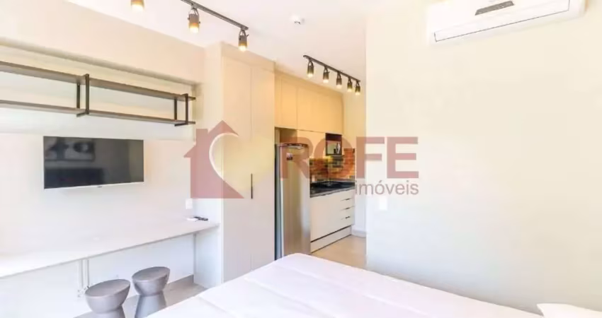 Studio com 1 dormitório à venda, 25 m² por r$ 530.000,00 - brooklin - são paulo/sp