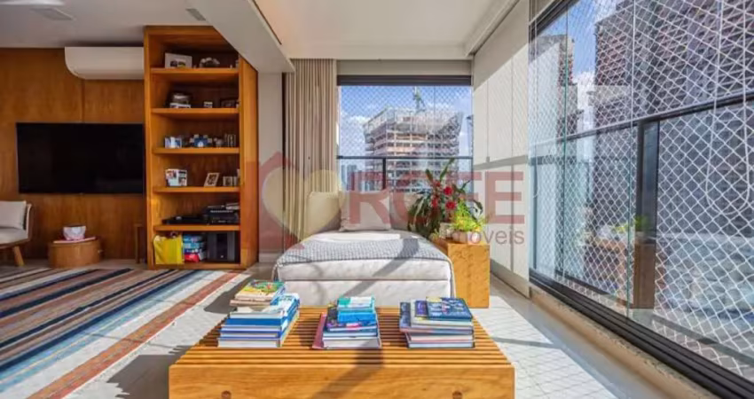 Apartamento com 3 dormitorios à venda, 145 m² por r$ 2.850.000,00, casaviva, brooklin, são paulo/sp