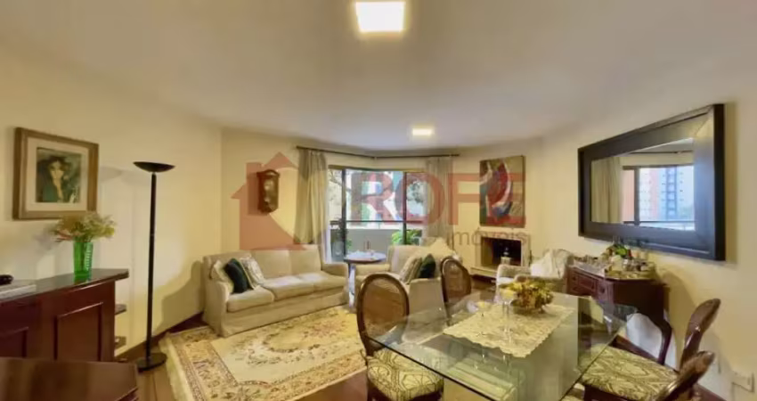 Apartamento moema | 142 m2, lazer e localização excelentes.