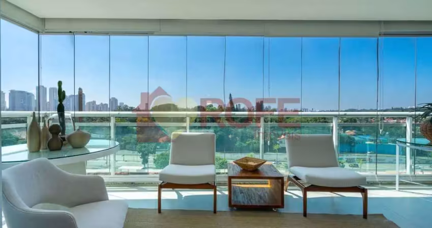 Apartamento à venda, 240 m² por r$ 4.100.000,00 - brooklin - são paulo/sp