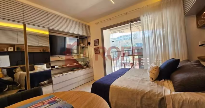 Studio com 1 dormitório à venda, 24 m² por r$ 299.900,00 - brooklin - são paulo/sp