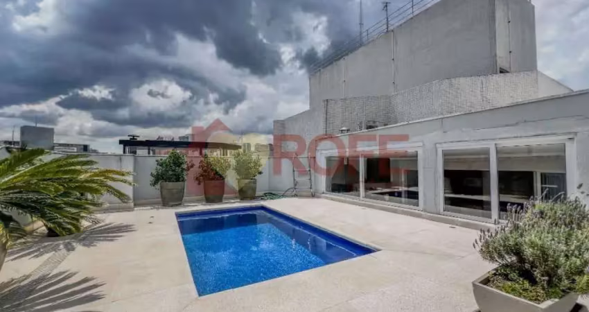 Cobertura à venda, 378 m² por r$ 5.187.000,00 - chácara santo antônio - são paulo/sp