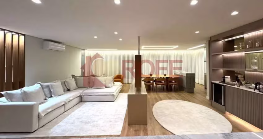 Apartamento com 3 dormitórios à venda, 197 m² por r$ 4.350.000,00 - brooklin - são paulo/sp