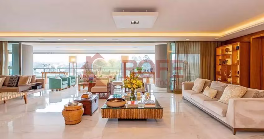 Apartamento com 3 dormitórios à venda, 485 m² por r$ 10.000.000,00 - campo belo - são paulo/sp
