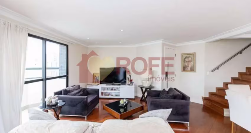 Cobertura com 5 dormitórios à venda, 202 m² por r$ 2.750.000,00 - santo amaro - são paulo/sp