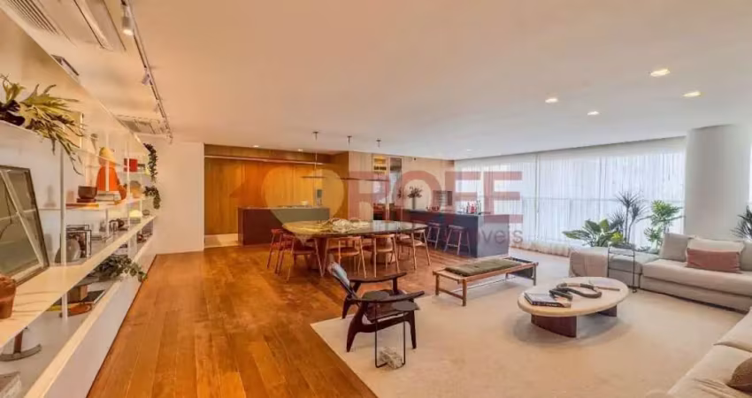 Apartamento com 4 dormitórios à venda, 205 m² por r$ 3.720.000,00 - brooklin - são paulo/sp