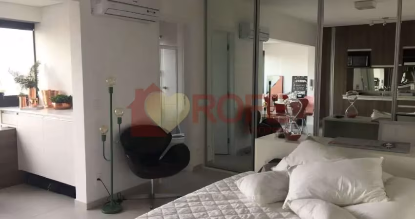 Studio com 1 dormitório para alugar, 35 m² por r$ 4.200,00/mês - campo belo - são paulo/sp